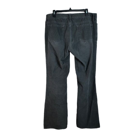Eddie Bauer Curvy Bootcut Corduroy Pants Womens Trouser 12 grey s - Picture 2 of 11